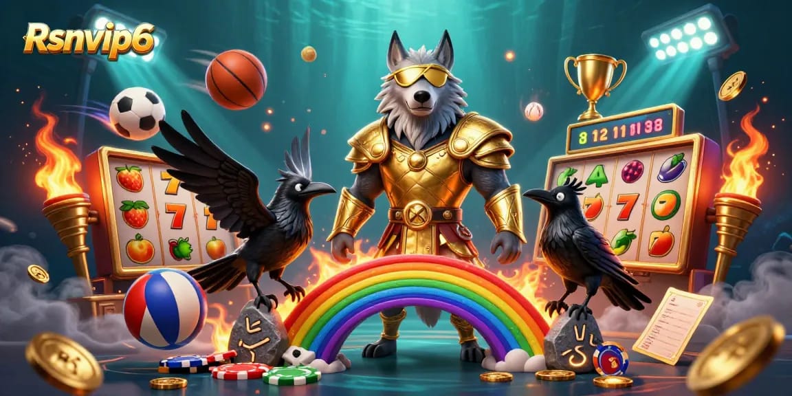 Terlibat dalam permainan slot yang menang dan taruhan olahraga dengan Rsnvip6 di tengah elemen kasino yang dinamis.