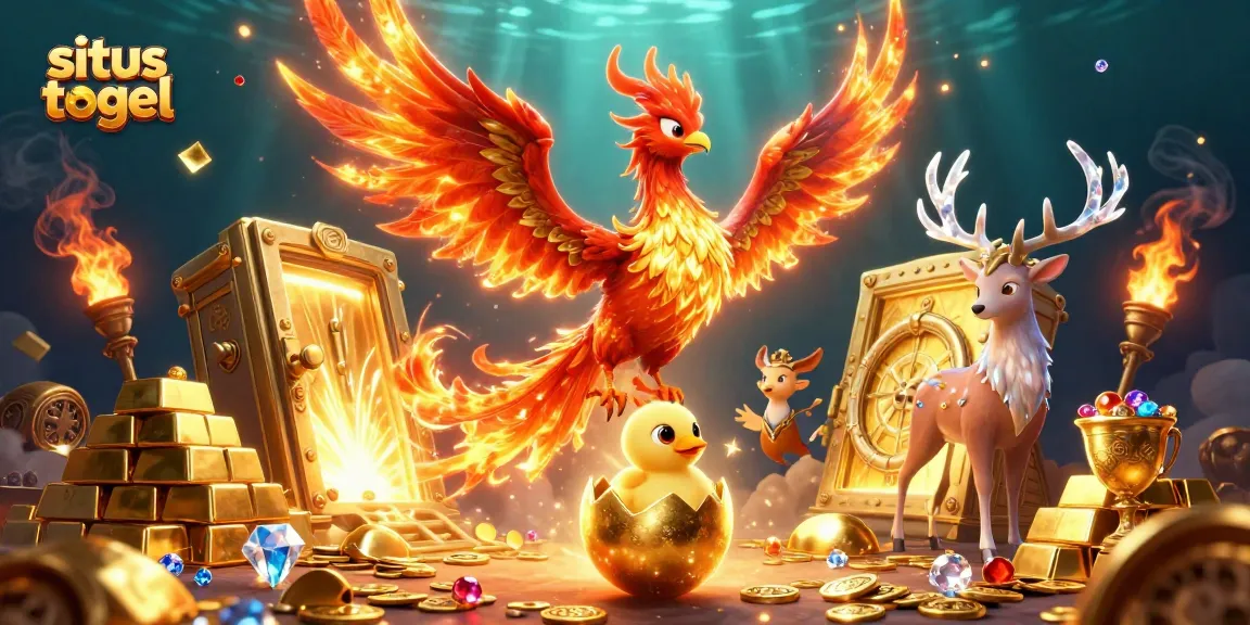 Memenangkan permainan situs togel dengan simbol keberuntungan dan harta yang melimpah.