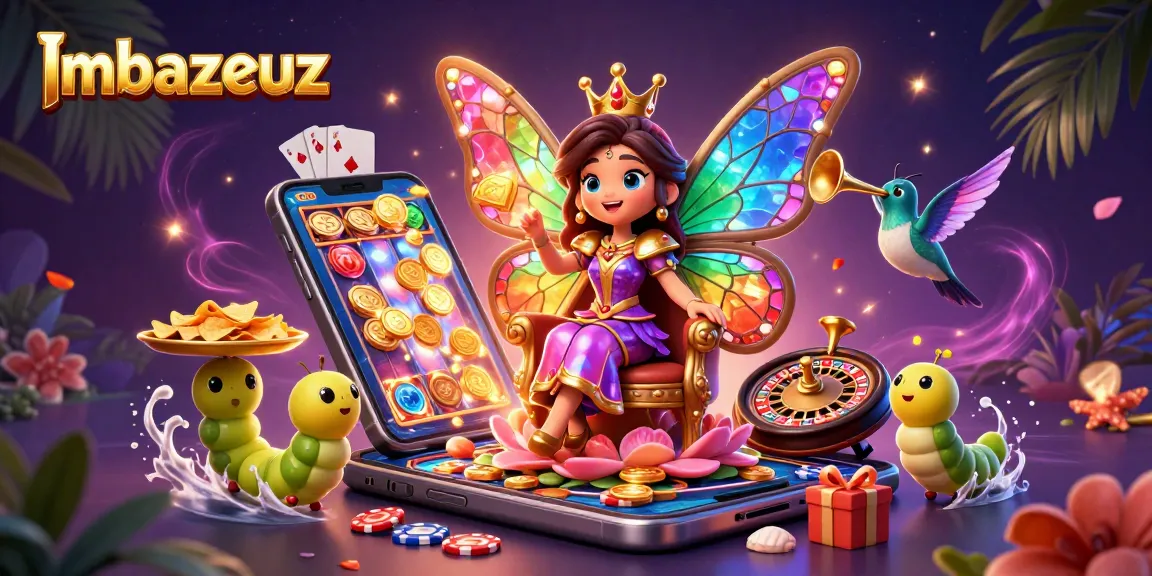Menangkan slot gacor dengan Imbazeuz, ratu kupu-kupu dalam ilustrasi 3D yang memukau.